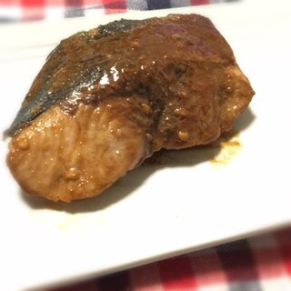 ブリのにんにく醤油焼き